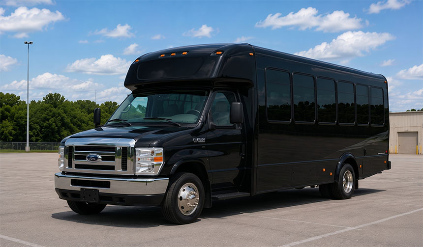 20-passenger minibus for charter in Oakland, CA