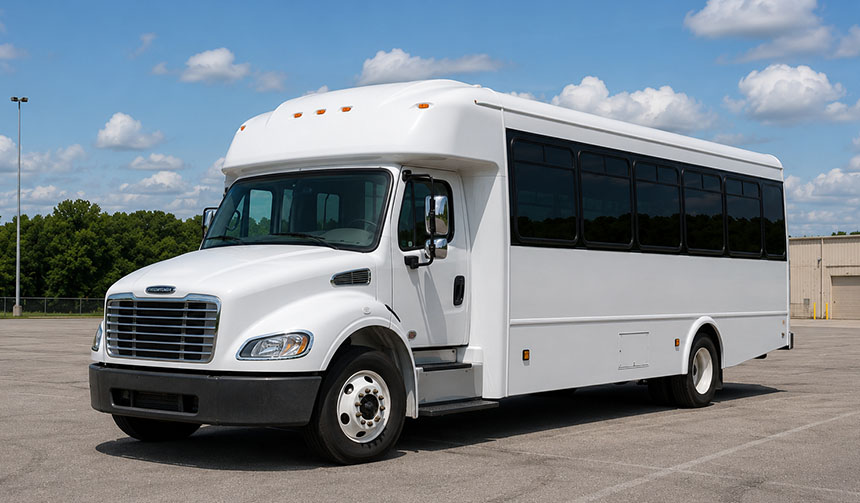 25-passenger minibus for charter in Oakland, CA
