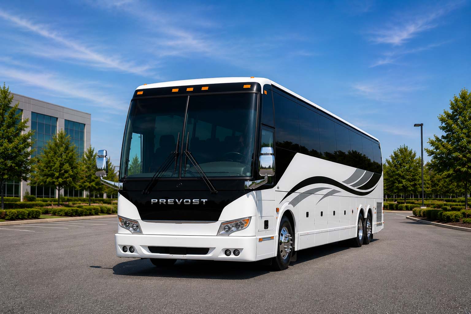 Charter bus rental in Oakland, CA